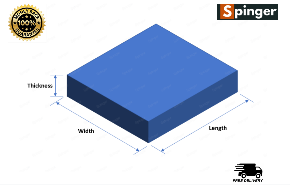 UPHOLSTERY FOAM CUSHIONS CUT TO ANY SIZE HIGH DENSITY ANY THICKNESS SIZE