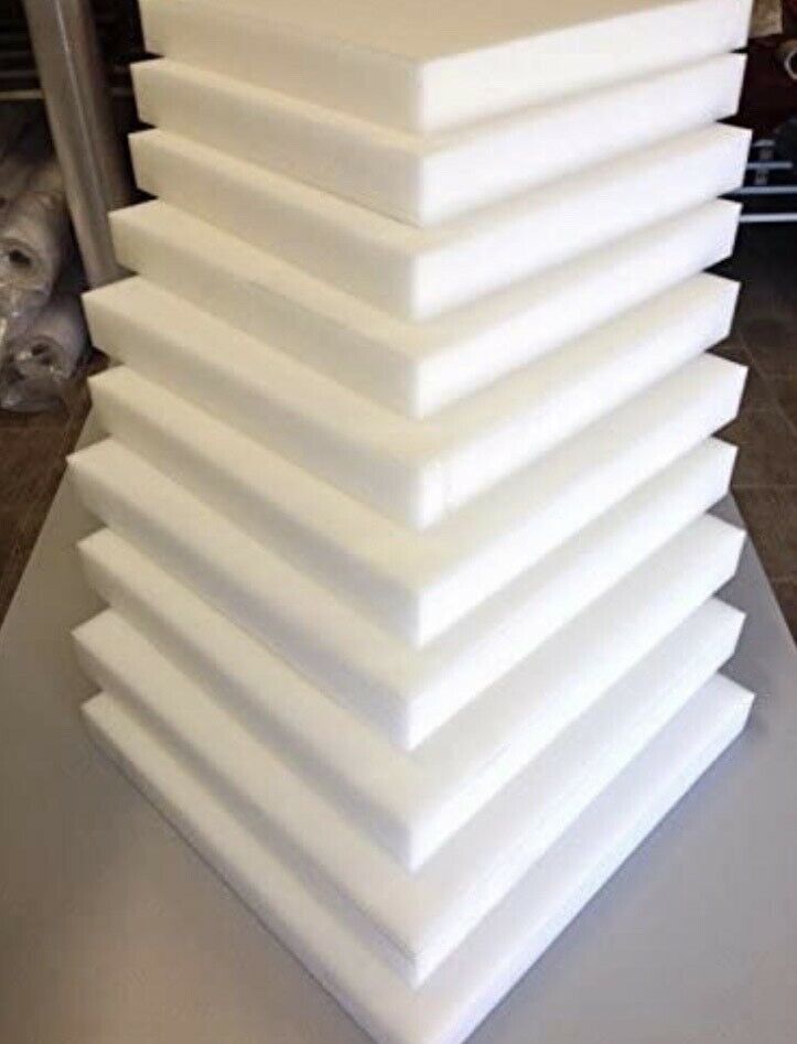 UPHOLSTERY FOAM SHEET, 100cm x 50cm (1" to 6" thickness) - MSG FOR CUTSOM