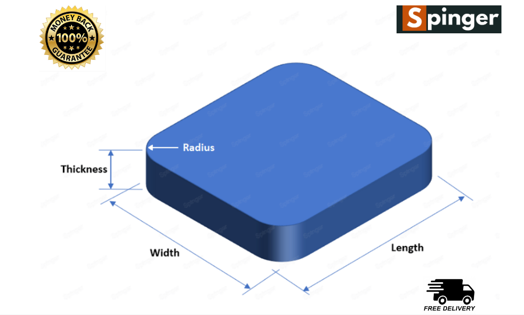 UPHOLSTERY FOAM CUSHIONS CUT TO ANY SIZE HIGH DENSITY ANY THICKNESS SIZE