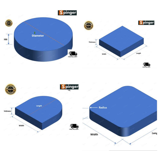 UPHOLSTERY FOAM CUSHIONS CUT TO ANY SIZE HIGH DENSITY ANY THICKNESS SIZE