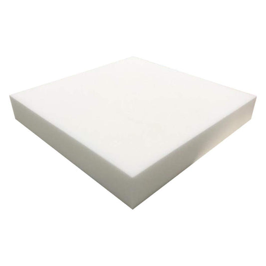 Foamma 2" x 16" x 16" High Density Upholstery Foam, Chair Cushion Square Foam for Dinning Chairs, Wheelchair Seat Cushion Replacement