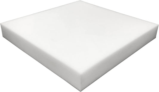 Foamma 2" x 20" x 20" High Density Upholstery Foam Padding, Thick-Custom Pillow, Chair and Couch Cushion Replacement Foam